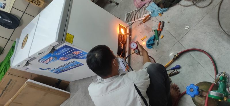 sửa chữa tủ đông